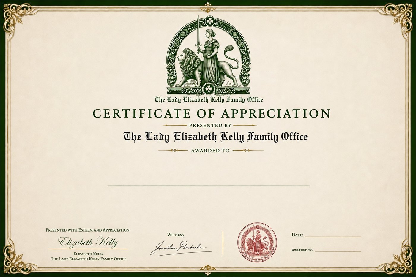 Recognition